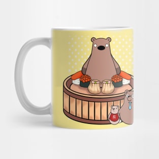 Sushi and bear Mug